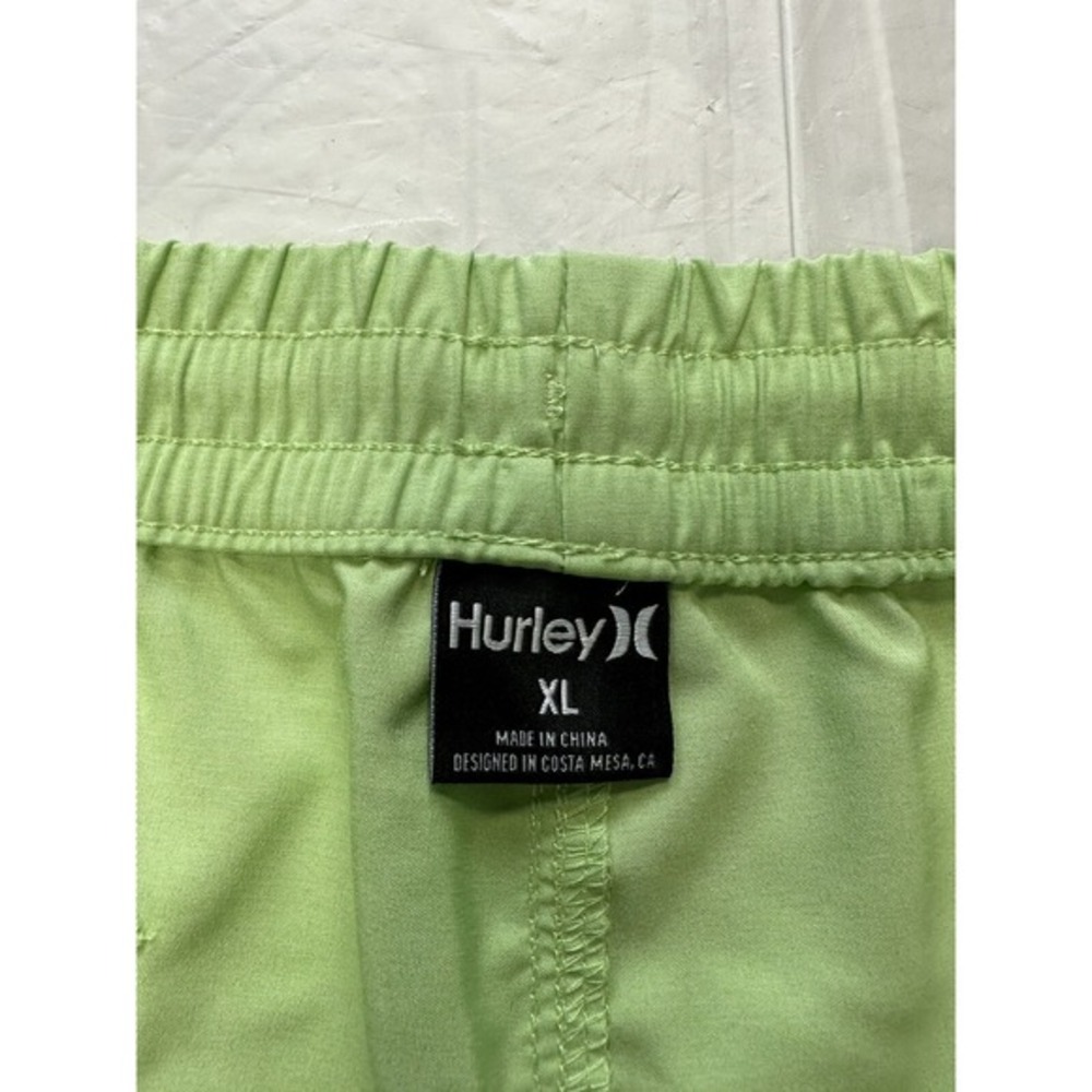 NWT Hurley Mens Neon‎ Green Board Shorts XL 17" Inch - Picture 3 of 8